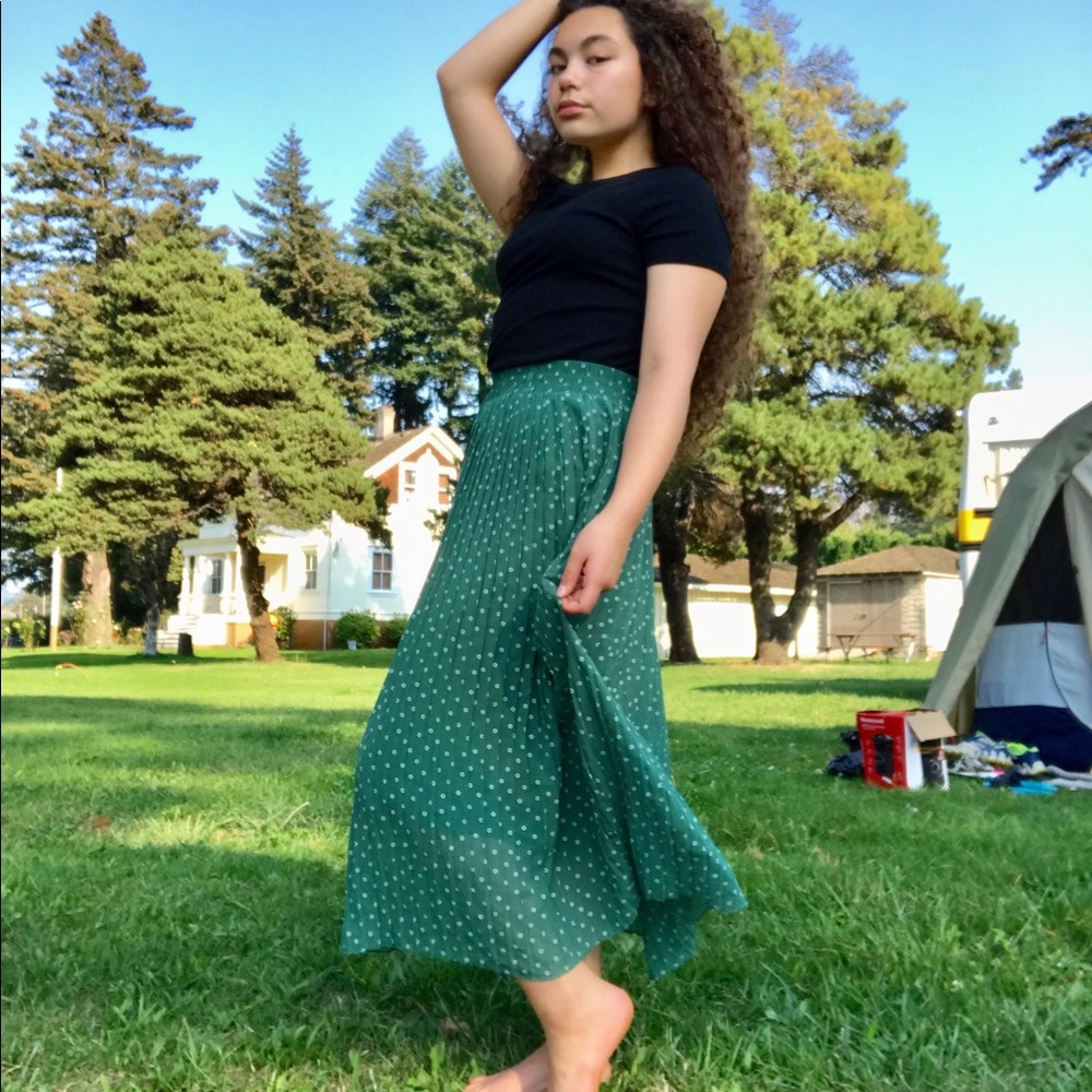 Pleated Skirt